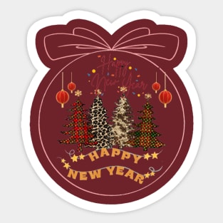 Happy year Sticker